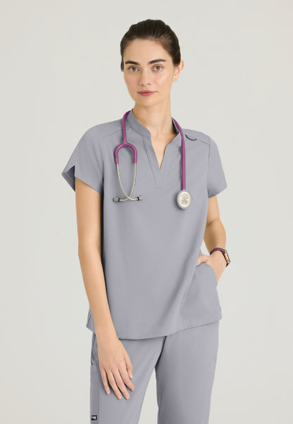 Blusa médica de dos bolsillos Avery - Moonstruck