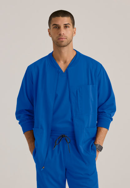 React 5-Pocket Warm-Up Jacket - New Royal