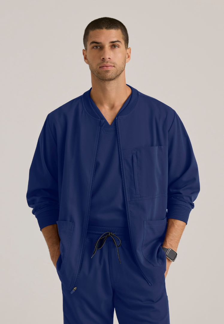 React 5-Pocket Warm-Up Jacket - Indigo