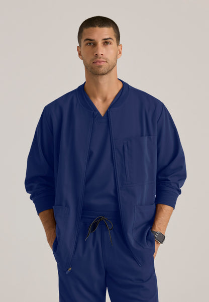 React 5-Pocket Warm-Up Jacket - Indigo