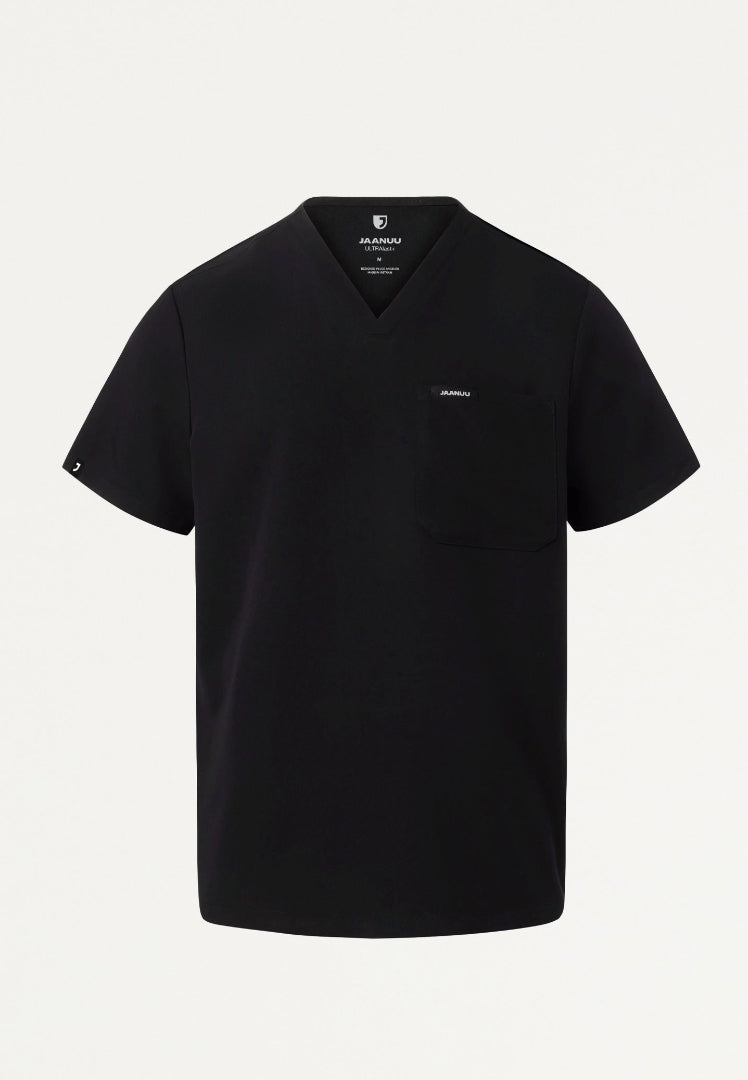 Holmes Everyday 1-Pocket Scrub Top - Black