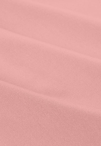 Savi Tuck-In Stand-Collar Scrub Top - Mauve