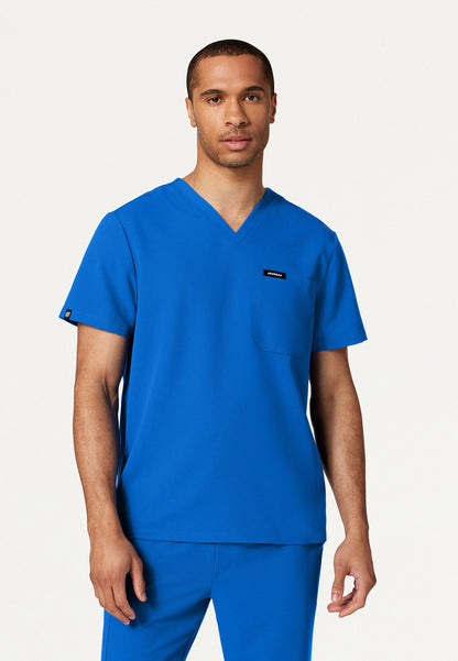 Holmes Everyday 1-Pocket Scrub Top - Royal Blue