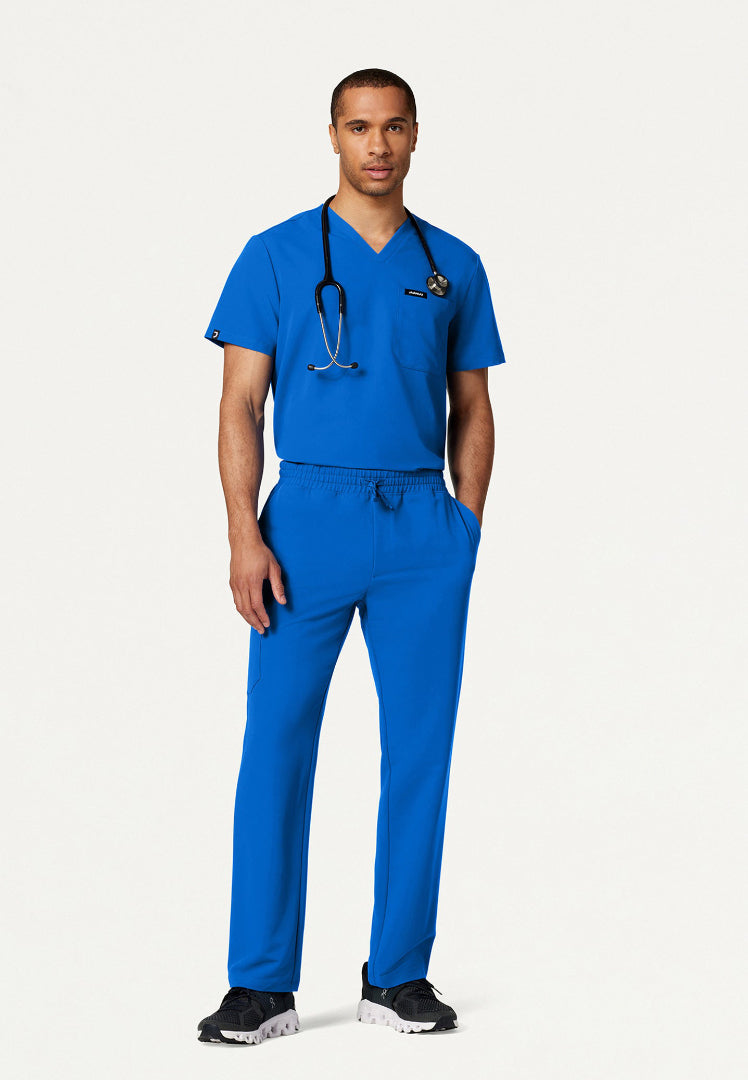 Holmes Everyday 1-Pocket Scrub Top - Royal Blue