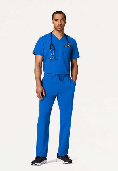 Holmes Everyday 1-Pocket Scrub Top - Royal Blue