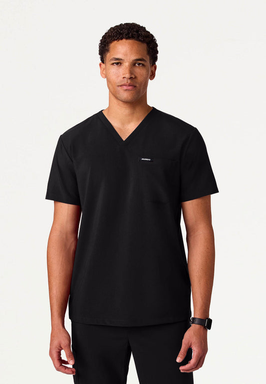 Blusa médica Holmes UltraLITE™ de un bolsillo - Negra