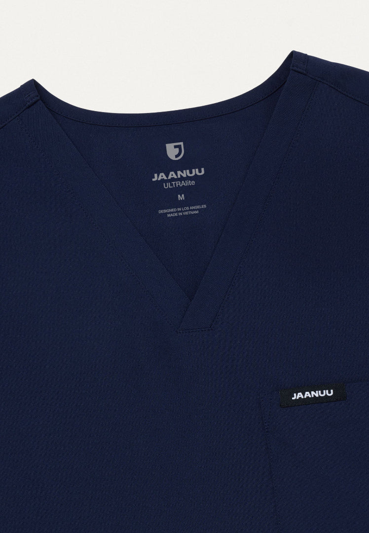 Holmes UltraLITE™ 1-Pocket Scrub Top - Midnight Navy