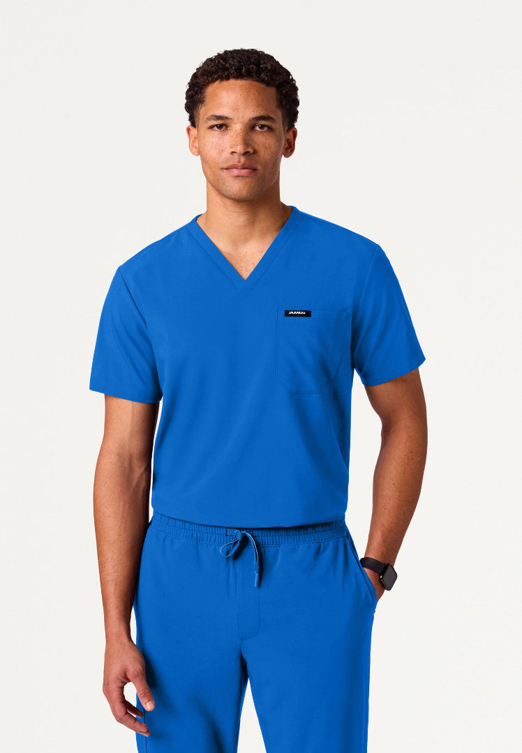 Blusa médica Holmes UltraLITE™ de un bolsillo - Azul rey