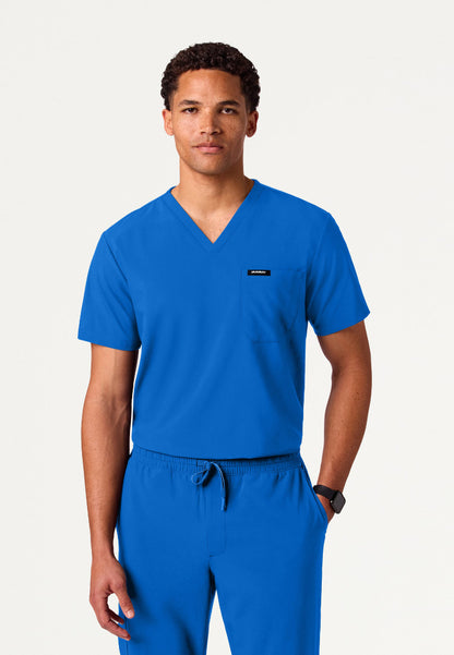 Blusa médica Holmes UltraLITE™ de un bolsillo - Azul rey