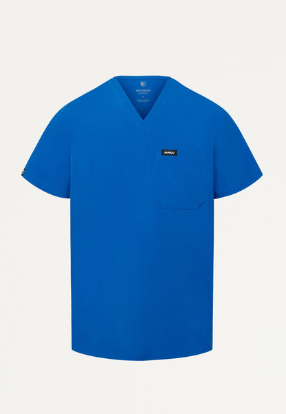 Blusa médica Holmes UltraLITE™ de un bolsillo - Azul rey