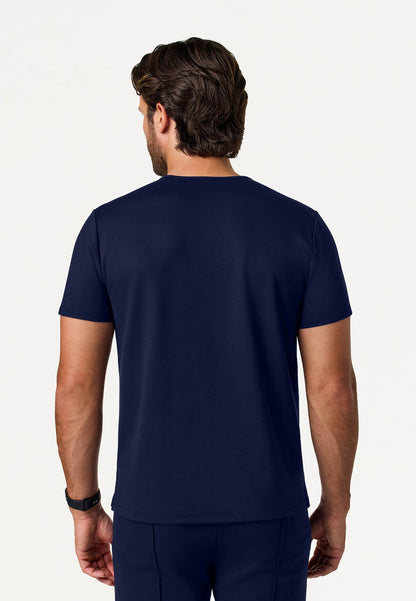 Finn Crewneck UltraSOFT Scrub Top - Midnight Navy