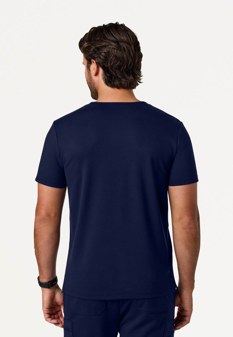 Asher Slim UltraSOFT Scrub Top - Midnight Navy