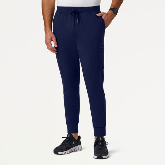 Ollie Slim UltraSOFT Cargo Scrub Jogger - Midnight Navy