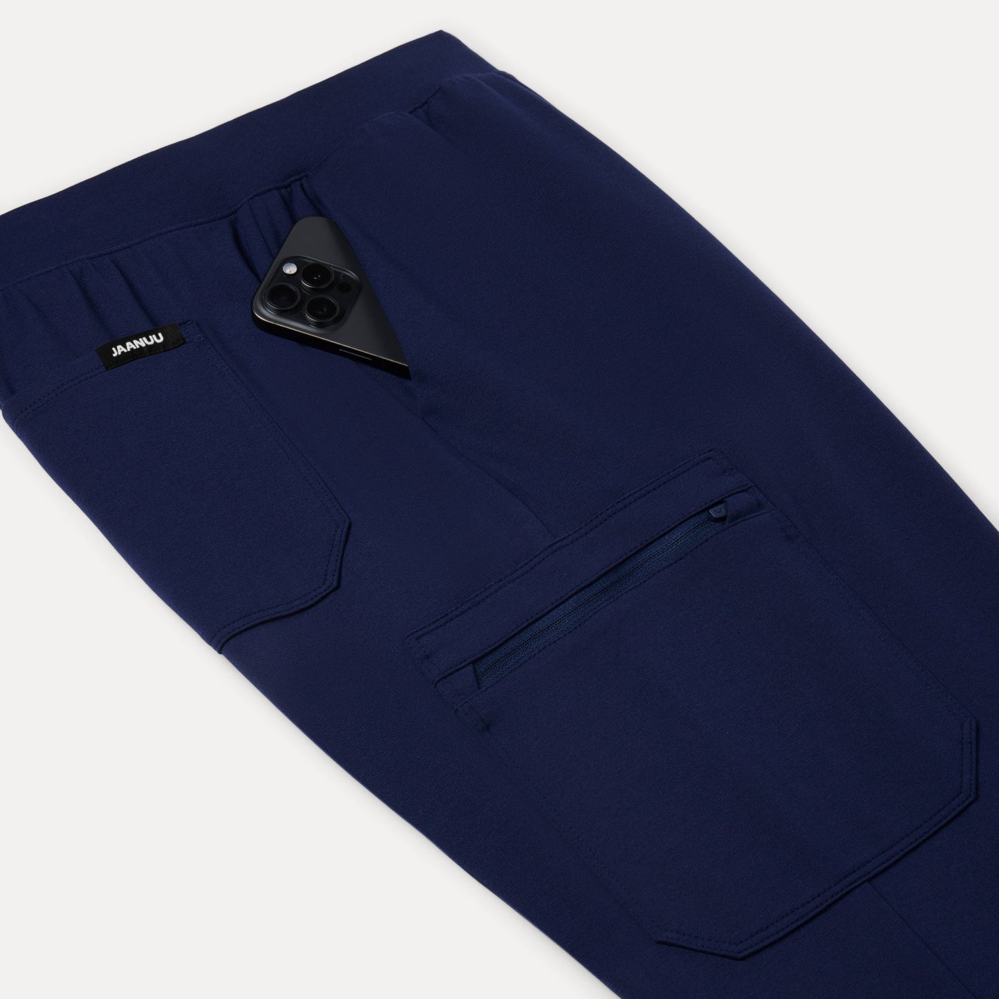 Ollie Slim UltraSOFT Cargo Scrub Jogger - Midnight Navy