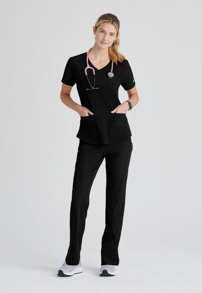 Gamma 6-Pocket Mid-Rise Pant - Black