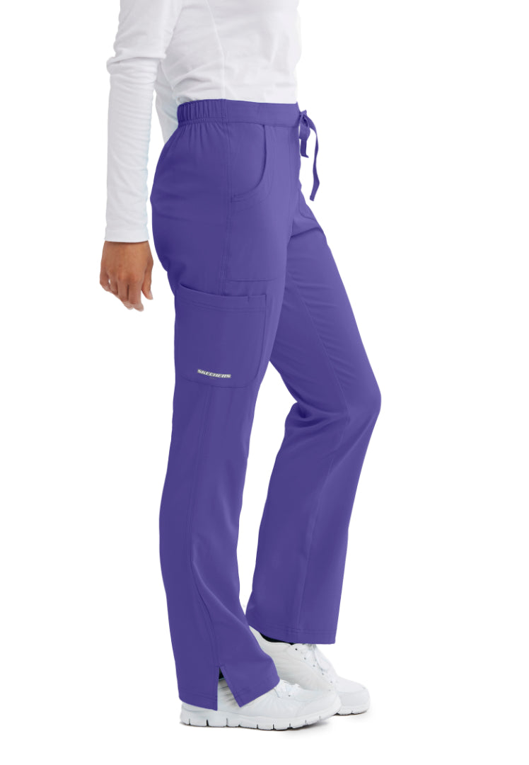 Sketchers™ "Reliance" 3-Pocket Flat-Front Pant - New Grape