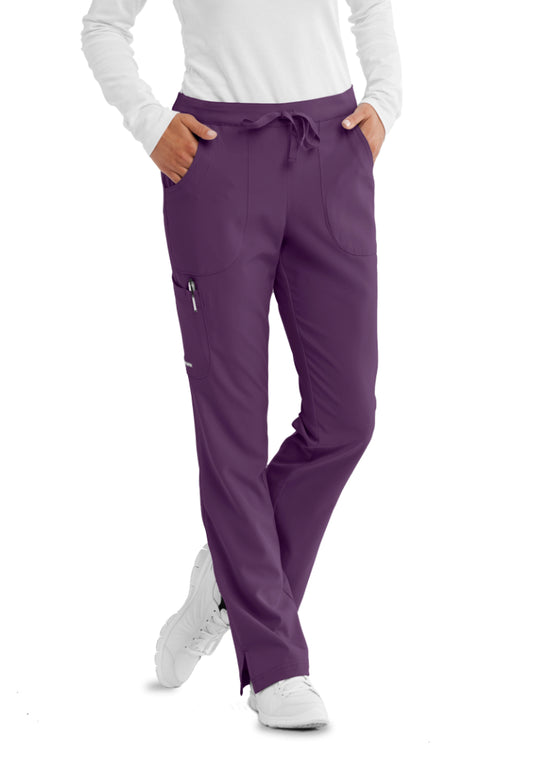 Sketchers™ "Reliance" 3-Pocket Flat-Front Pant - Eggplant