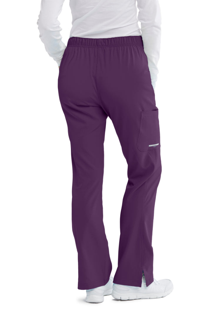 Sketchers™ "Reliance" 3-Pocket Flat-Front Pant - Eggplant