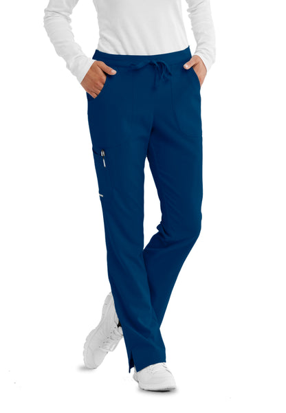 Pantalón Reliance de 3 bolsillos y frente plano - Azul marino