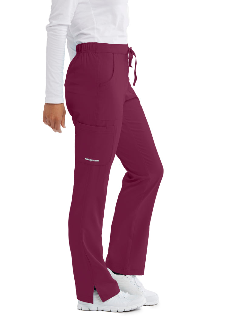 Sketchers™ "Reliance" 3-Pocket Flat-Front Pant - Wine