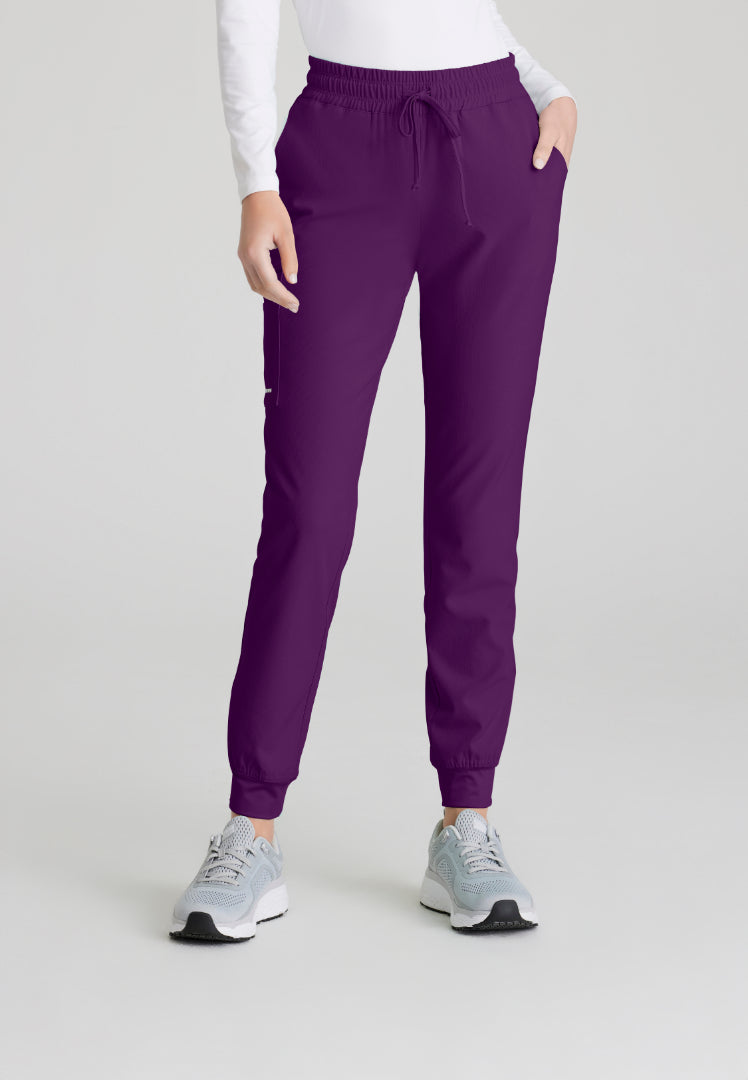 Sketchers™ "Theory" 4-Pocket Mid-Rise Jogger - New Grape