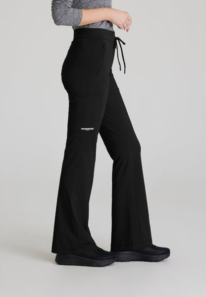 Glide 4-Pocket Flat-Front Pant - Black