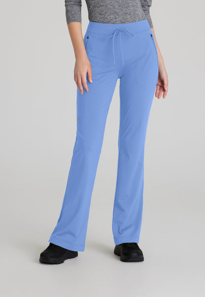 Glide 4-Pocket Flat-Front Pant - Ciel