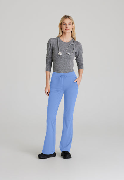 Glide 4-Pocket Flat-Front Pant - Ciel