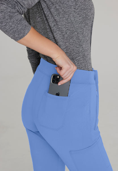 Glide 4-Pocket Flat-Front Pant - Ciel