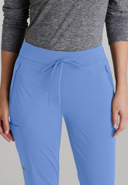 Glide 4-Pocket Flat-Front Pant - Ciel