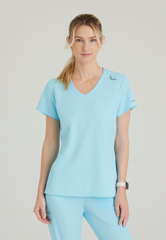 Skechers™ "Dignity" Single Pocket Tuck In Top - Poolside