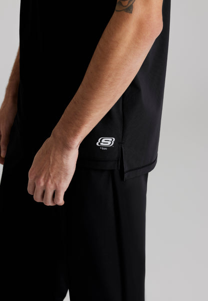 Top Flex de un bolsillo - Negro