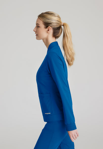 Contour Warm-Up Jacket - New Royal