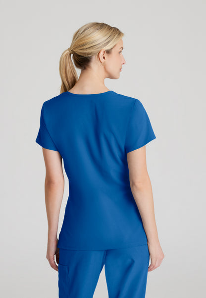 Haut d'uniforme médical 3 poches « Reliance » de Skechers - New Royal