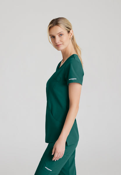 Reliance 3-Pocket Scrub Top - Hunter
