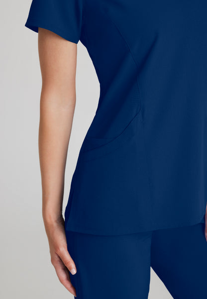 Haut d'uniforme médical 3 poches « Reliance » de Skechers - Bleu marine