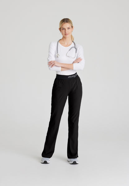 Pantalón médico Breeze de 3 bolsillos - Negro