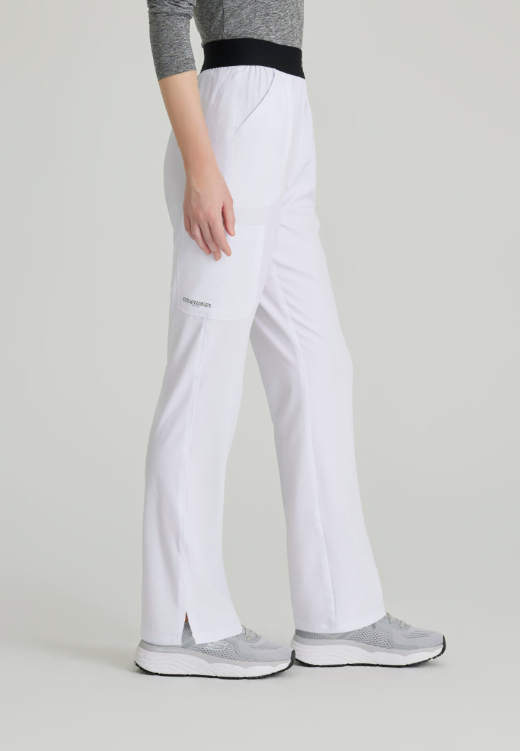 Pantalón médico Breeze de 3 bolsillos - Blanco