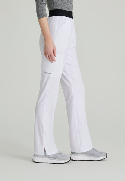 Pantalón médico Breeze de 3 bolsillos - Blanco
