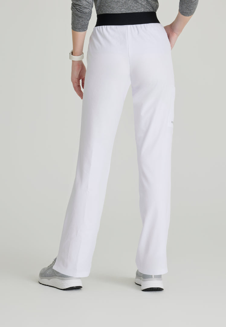 Pantalón médico Breeze de 3 bolsillos - Blanco
