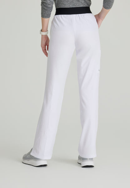 Pantalón médico Breeze de 3 bolsillos - Blanco