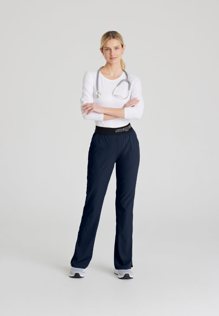 Pantalón médico Breeze de 3 bolsillos - Azul marino