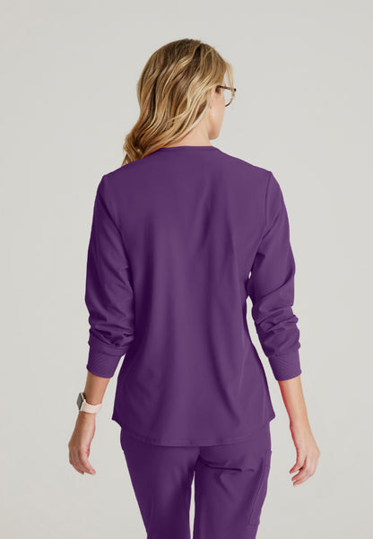 Chaqueta de calentamiento de estabilidad - Berenjena