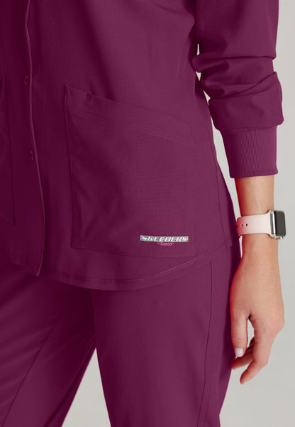 Chaqueta de calentamiento de estabilidad - Vino