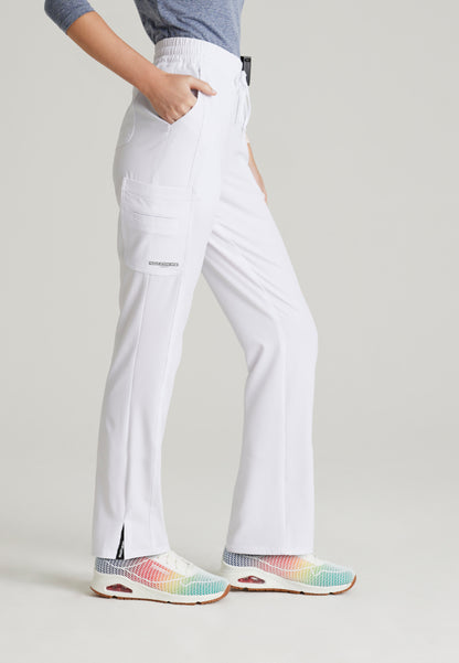 Gamma 6-Pocket Mid-Rise Pant - White