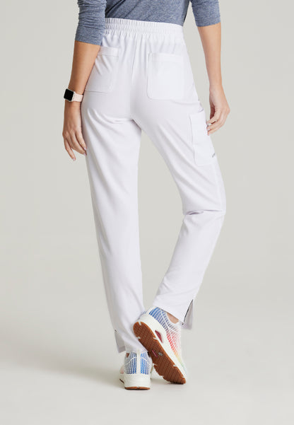 Gamma 6-Pocket Mid-Rise Pant - White