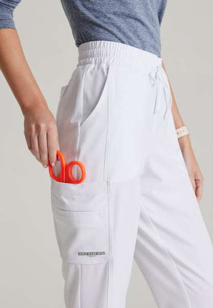 Gamma 6-Pocket Mid-Rise Pant - White