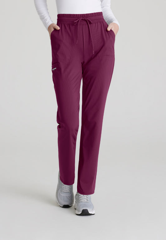 Reach Straight Leg Pant - Wine