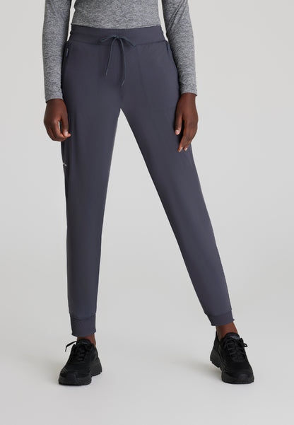 Pace 5-Pocket Ribbed Cuff Jogger - Pewter