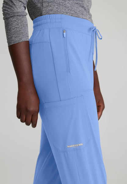 Pace 5-Pocket Ribbed Cuff Jogger - Ciel Blue